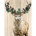 thumbnail image 2 of Great Art Now Christmas Deer by Kimberly Allen, Canvas Wall Art, 12W x 16H, 2 of 2