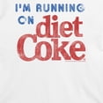 thumbnail image 3 of Diet Coke - I'm Running on Diet Coke - Juniors Cropped Graphic T-Shirt, 3 of 5
