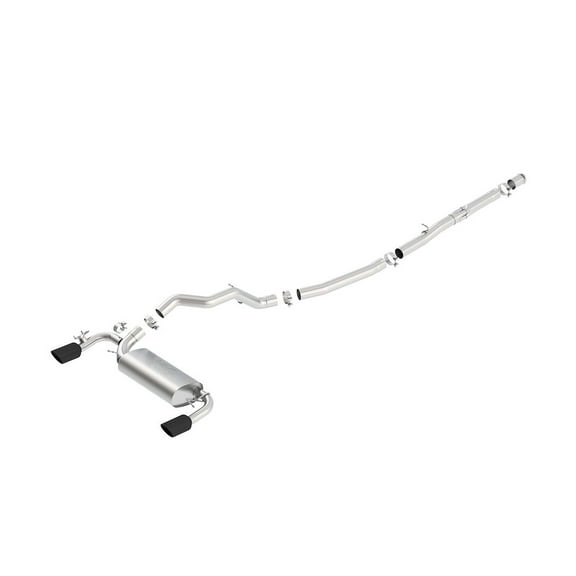 Borla 140730BC Cat-Back Single Rear Exit Exhaust System Kit