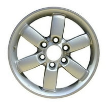 KAI 18 X 8 Reconditioned OEM Aluminum Alloy Wheel, All Painted Silver, Fits 2008-2012 Nissan Titan Pickup