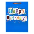 thumbnail image 1 of Bolsa para Regalo Prichos Azul Happy Birthday, 1 of 3