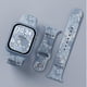 thumbnail image 2 of 44mmserie 654SE M L Adecuado Compatible con vidrio templado + cubierta + correa Compatible con Apple Watch Band Case 44mm 41mm 45mm 40mm 38mm 42mm Pulsera de silicona Iwatch Serie, 2 of 5