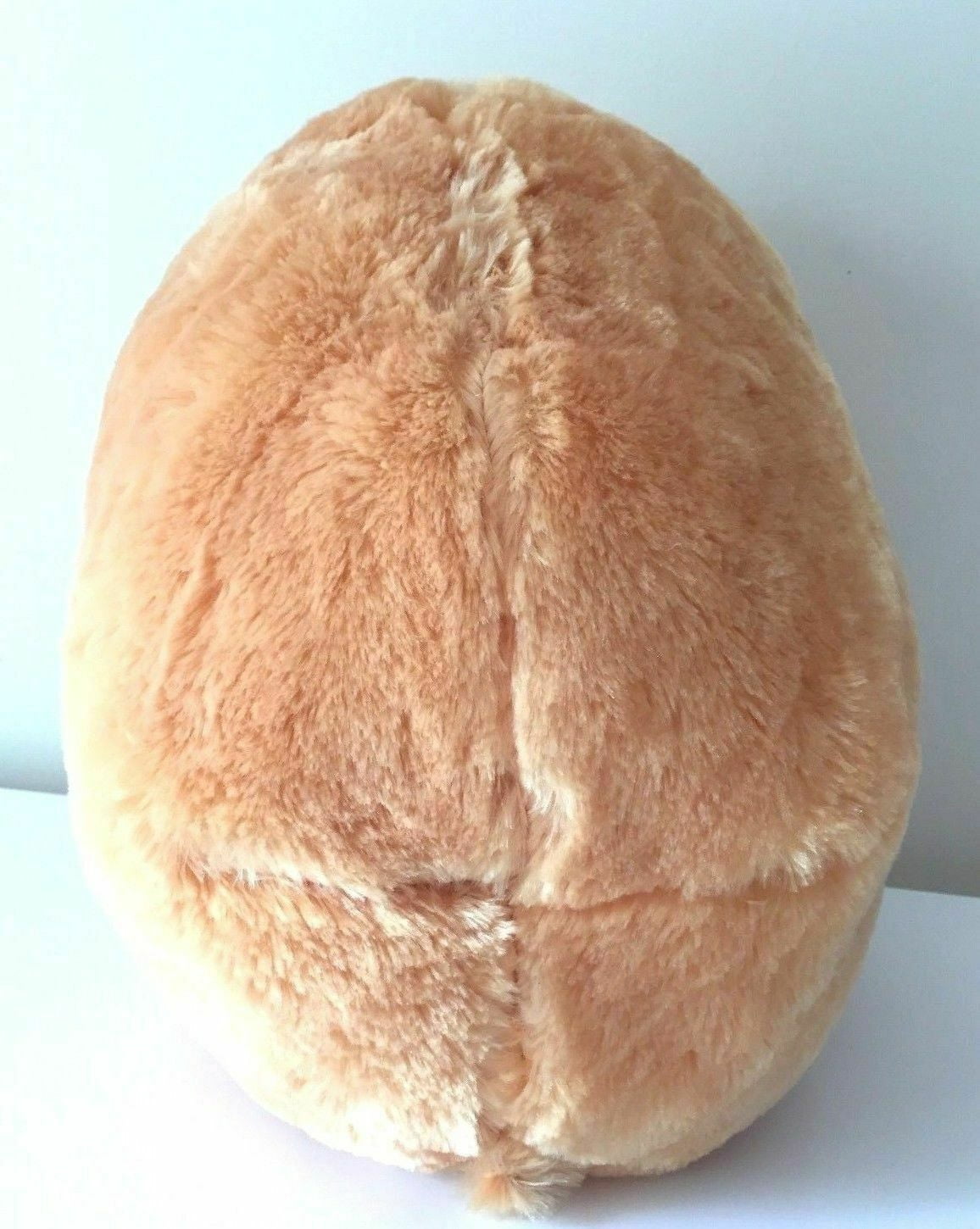 Large Hamster Plush 13 inch Soft Stuffed Animal Beige Toy . NEW