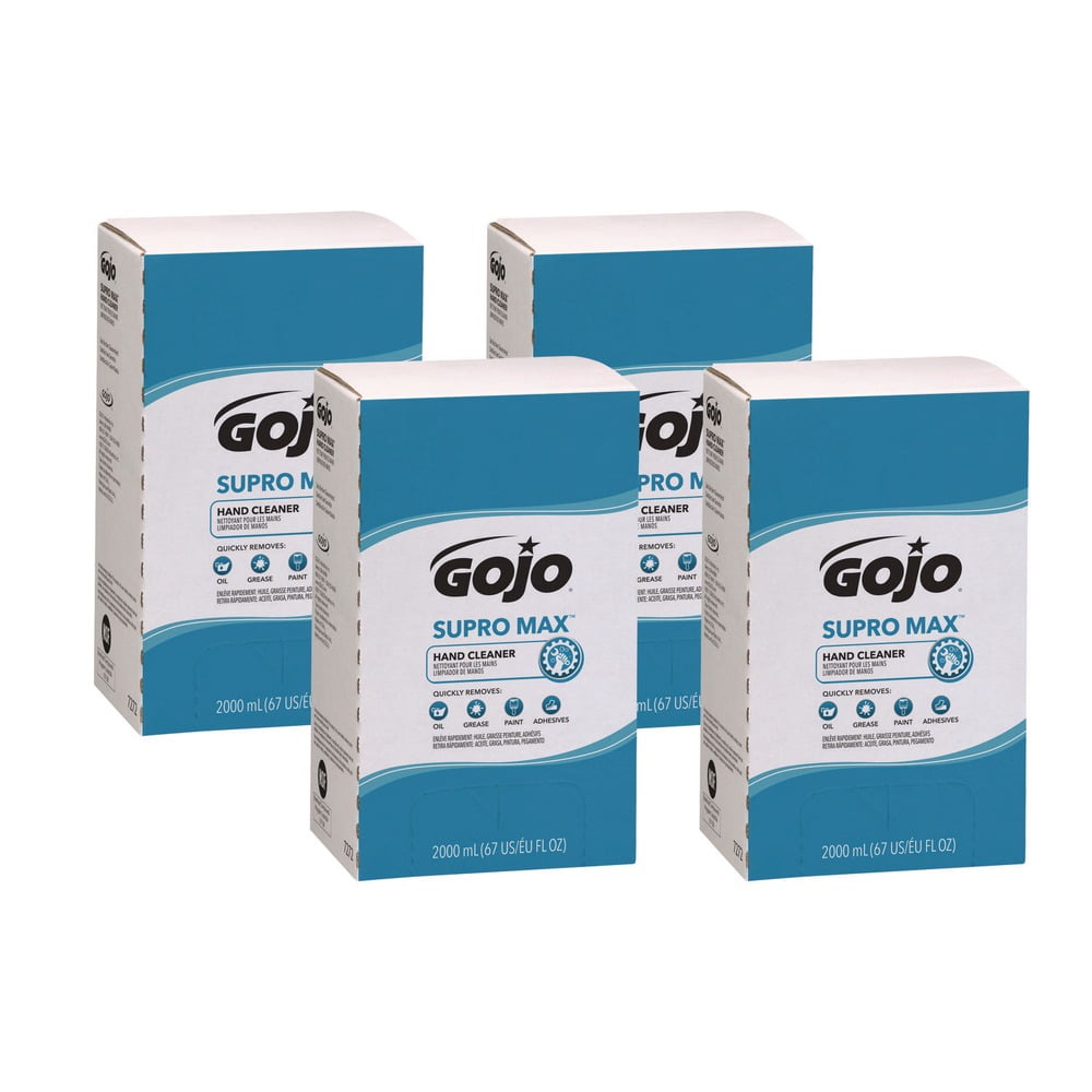 Gojo SUPRO MAX Multi-Purpose Heavy Duty Hand Cleaners, Floral, Bag-in-Box, 2,000 mL