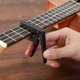 thumbnail image 3 of Flmtop Ukulele Tuner Capo Clamp Quick Clip Plastic Guitar Musical Instrument Accessory, 3 of 10