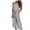 Gray, variant on SEMPAI Women Ladies Summer Printing Sleeveless Loose Long Playsuits Rompers Jumpsuit