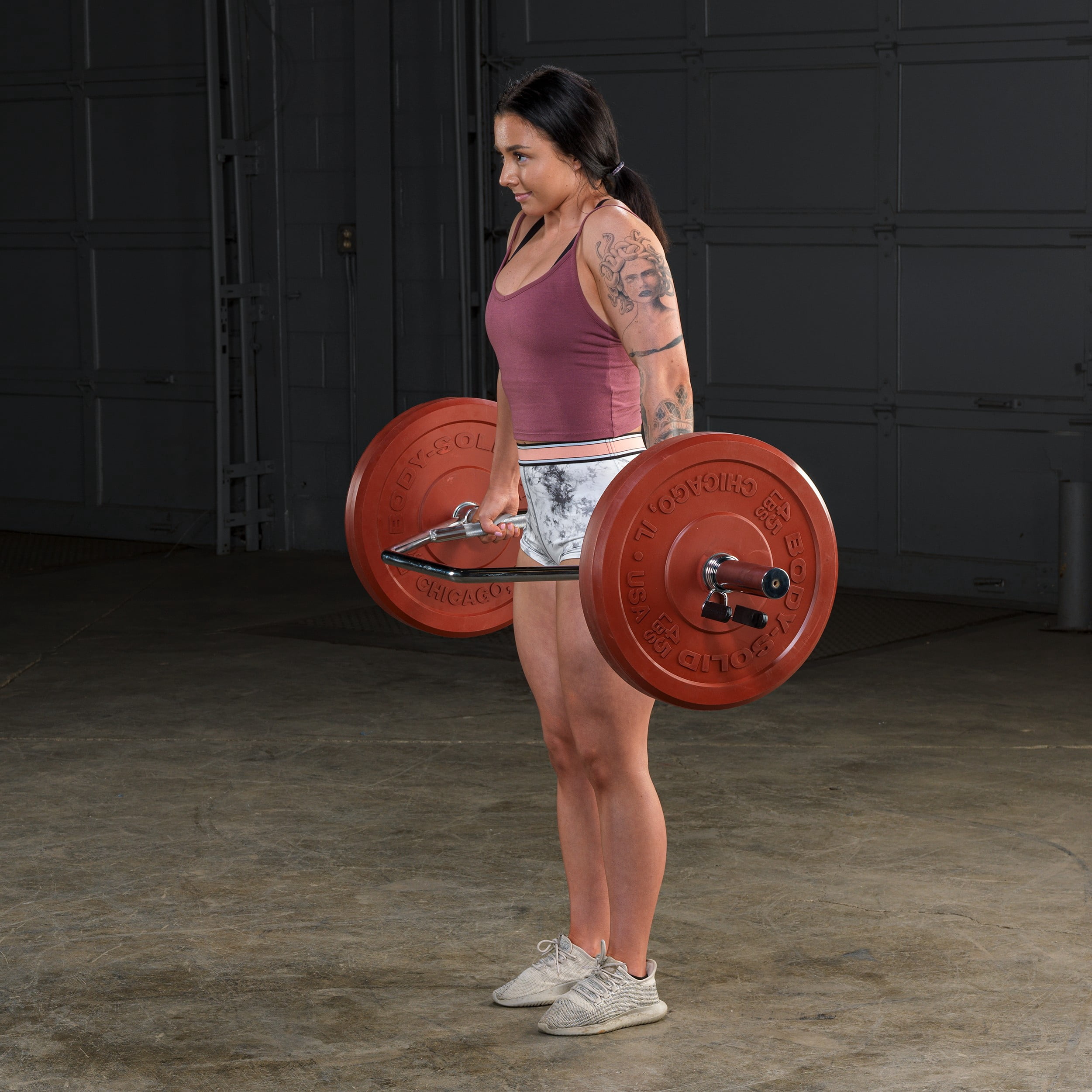 OTB50 Olympic Shrug Bar