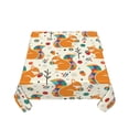 thumbnail image 5 of Wukai Squirrel With Colorful Tail Waterproof Tablecloth for Kitchen Dining, Fits Square Tables for 2-4 Seats -60"x60", 5 of 7