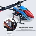 thumbnail image 6 of XK K200 RC Helicopter for Adults, 4CH 2.4GHz Single-Blade Helicopter with 6-Axis Gyro, Optical Flow Positioning & Altitude Hold, Outdoor Aircraft for Adults Beginners, 6 of 9