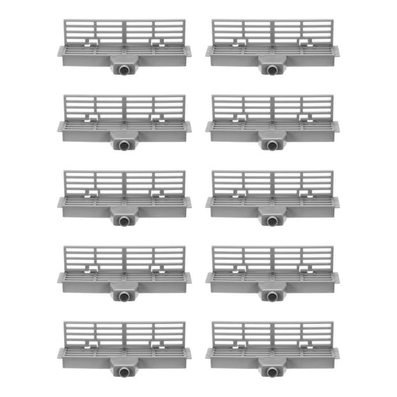 Uxcell 10Pack Beehive Anti-escape Frame Bee Nest Gate Apiculture Beekeeping Tools, Gray