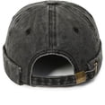 thumbnail image 2 of SikaFu Unisex Washed Denim Docker Cap Rolled Cuff Beanie Hip Hop Hat Brimless, 2 of 9