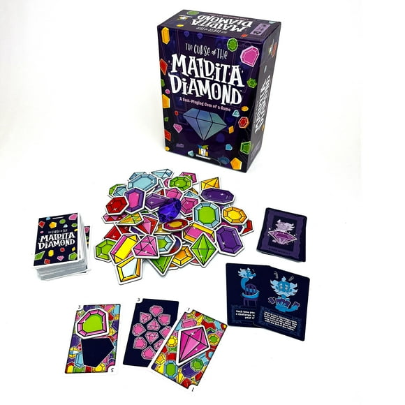 Juego de mesa Gamewright The Curse of The Maldita Diamond 8+