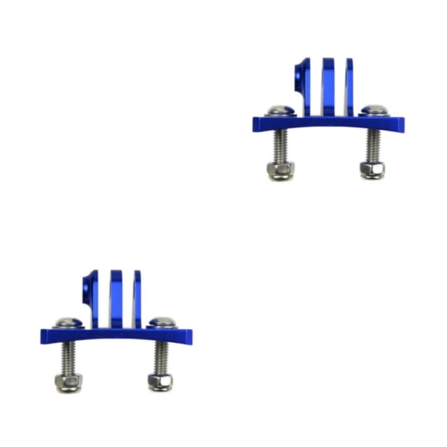 Cateissary Cámara deportiva Casco de paracaidismo Soporte de montaje fijo Soporte de esquí Adaptador de bicicleta al aire libre Reemplazo para Type1 NO1