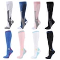 thumbnail image 2 of Piernas delgadas, comba, calcetines hasta la pantorrilla, calcetines de presión de tubo largo, deportes, ciclismo al aire libre, fitness, calcetines elásticos, calcetines deportivos, 2 of 5