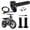 Black, variant on Full Twist Throttle Grip for TST R002 Electric Dirt Bike, 3 Pin WP Plug Ebike Accelerator 12V-72V, Carbon Fiber Pattern Assembly Compatible with Dirt Bikes and 22mm Handlebars Replacement Part