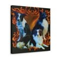 thumbnail image 5 of Collie in Rococo Style - Canvas, 5 of 25