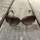 thumbnail image 2 of Miumiu sunglasses accessories 00s women's brown logo AC86S1 130 From Japan y3486, 2 of 6