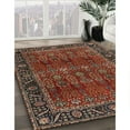 thumbnail image 2 of Ahgly Company Indoor Square Traditional Saffron Red Area Rugs, 9' Square, 2 of 6