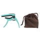 thumbnail image 1 of Metal Guitar Capo Tone Adjustment Tool with Pick Holder Stringed Instrument AccessoriesCyan, 1 of 4