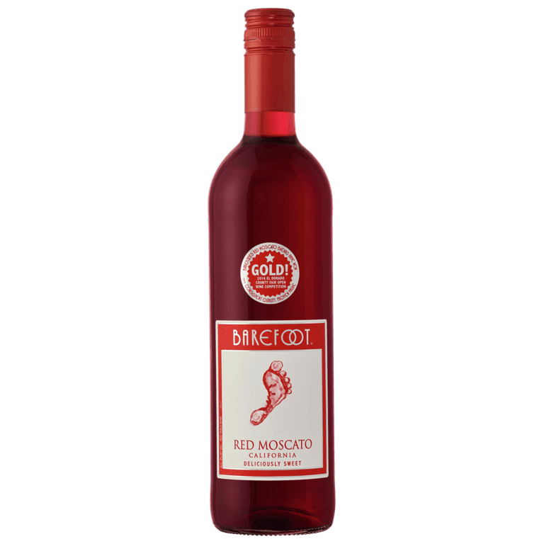 Barefoot Cellars Red Moscato Sweet Red Wine, 750ml Bottle