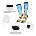 thumbnail image 3 of Masiiu Bluey Print Adult Crew socks, Comfortable Novelty Colorful Patterned, Breathable, Stylish Colorblock for Men Women, 3 of 6