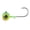 Fire Tiger, variant on Northland Fishing Tackle Deep-Vee Jig 1/4oz 3/CD METPUR