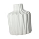 thumbnail image 5 of Jarrón de cerámica geométrico, decoración de mesa, ligero, estilo bohemio, para entrada. Talla M Blanco, 5 of 9