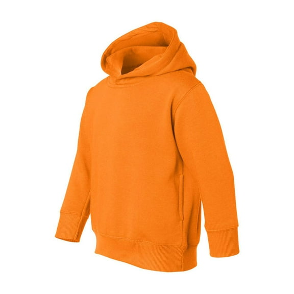 Rabbit Skins - Toddler Pullover Fleece Hoodie - 3326 - Mandarin Orange - Size: 4T