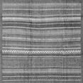 thumbnail image 1 of Ahgly Company Indoor Square Abstract Gray Modern Area Rugs, 7' Square, 1 of 4