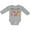 AC-Heather Grey, variant on Inktastic Aunties Little Jellybean Cute Easter Candy Boys or Girls Long Sleeve Baby Bodysuit