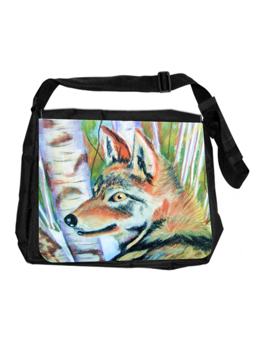 Cell Phone Purse Mini Crossbody Bag Smartphone Wallet Headphone Bag Beautiful Lion Face Colors Style watercolor painting