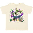 thumbnail image 3 of Inktastic Mardi Gras Masks and Beads Boys or Girls Toddler T-Shirt, 3 of 5