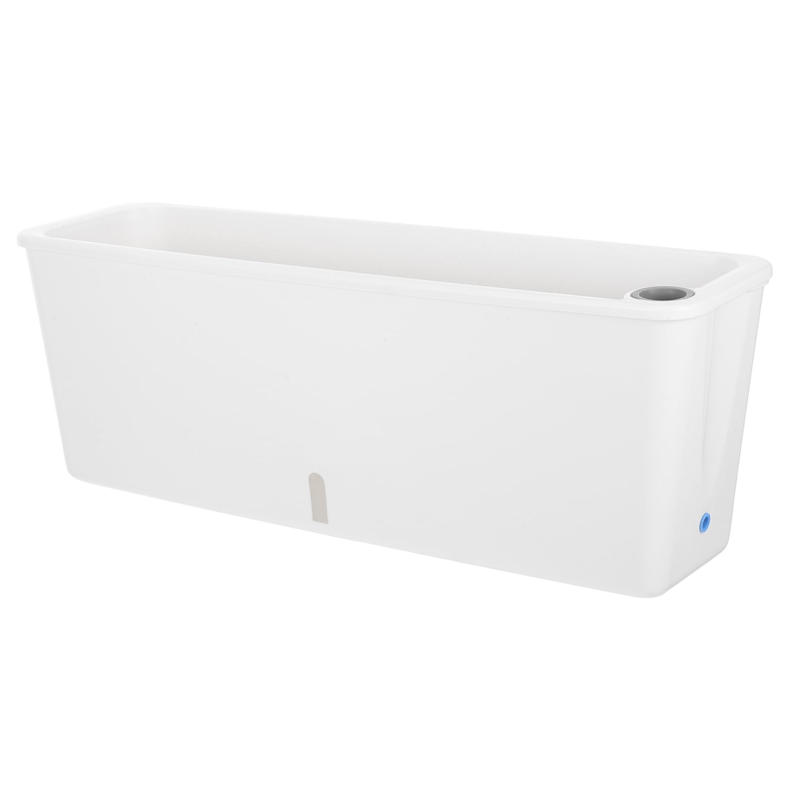 Masteelf Self-Watering Flower Pot With Drainage System Rectangular Indoor Vegetable Pot Garden Balcony Flower Box Outdoor Flower Pots Windowsill Planter