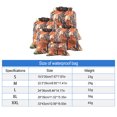 thumbnail image 4 of Yuarrent Bolsas secas Saco impermeable Flexible Rafting Luz de almacenamiento Correa multifuncional Gancho para canotaje Camping Natación Deportes acuáticos Camuflaje de hoja seca, 4 of 6