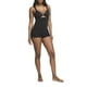 thumbnail image 1 of Pantalones cortos de cintura alta para niño Spanx Assets, muy negros, talla 2X, 1 of 5