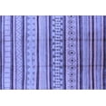 thumbnail image 1 of Ahgly Company Machine Washable Indoor Rectangle Solid Blue Modern Area Rugs, 6' x 9', 1 of 4