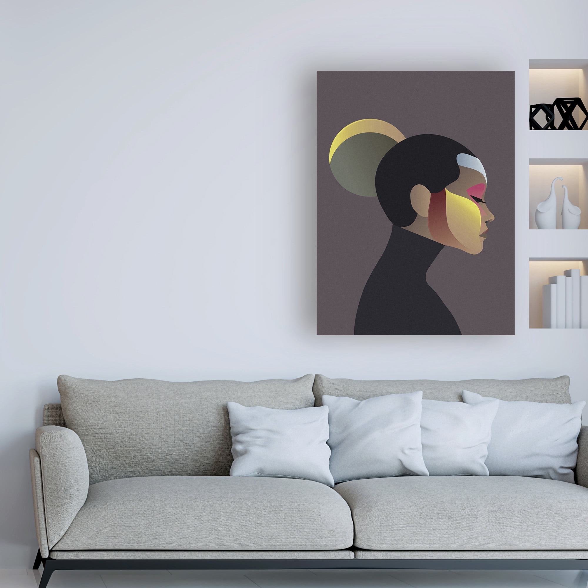 Trademark Fine Art 'Off Chart 2 Fabrikken' Canvas Art by Design Fabrikken