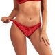thumbnail image 2 of Bragas elásticas Gibobby para mujer Ropa interior Hollow Lace-up Crochet Out Sexy Rojo M, 2 of 5