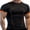 Black, variant on Aunavey Men's Quick-Drying Sports T-Shirt Breathable Quick Dry Gym Training Outdoor Running T-Shirt