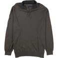 thumbnail image 1 of Club Room Mens LS Knit Pullover Sweater, Brown, Small, 1 of 1