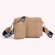 thumbnail image 3 of Paquete informal para mujer, bolso tipo cartera con estampado de letras, bolso bandolera de cuero PU con conjunto de monedero, 3 of 3