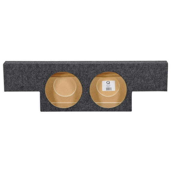 Rockville Dual 12" Subwoofer Sub Box Enclosure for 2004-06 GMC/Chevy Crew Cab Behind Seat