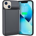 thumbnail image 1 of ATTOE Battery Case for iPhone 13 mini/12 Mini, 4700mAh Portable Rechargeable Battery Pack, Extended Battery Charger Case for iPhone 13 Mini/iPhone 12 Mini, 1 of 7