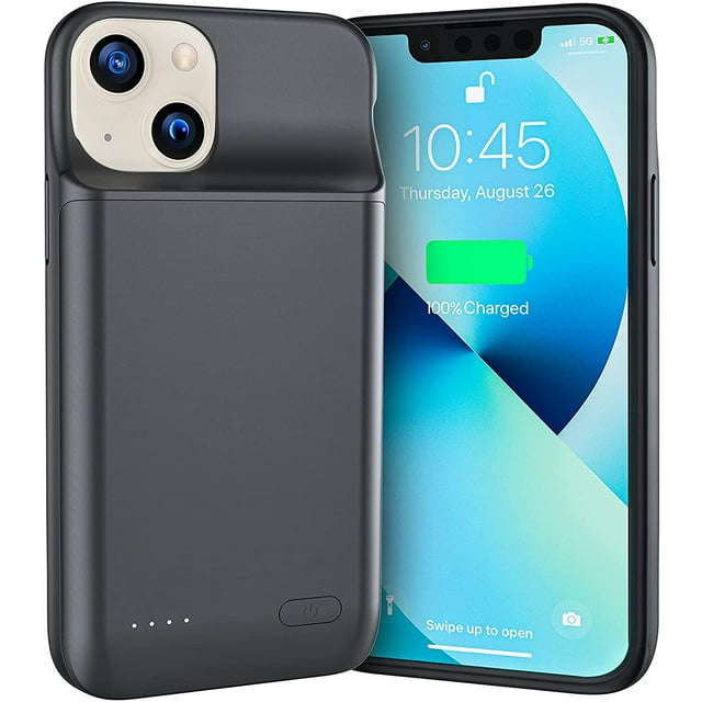ATTOE Battery Case for iPhone 13 mini/12 Mini, 4700mAh Portable Rechargeable Battery Pack, Extended Battery Charger Case for iPhone 13 Mini/iPhone 12 Mini