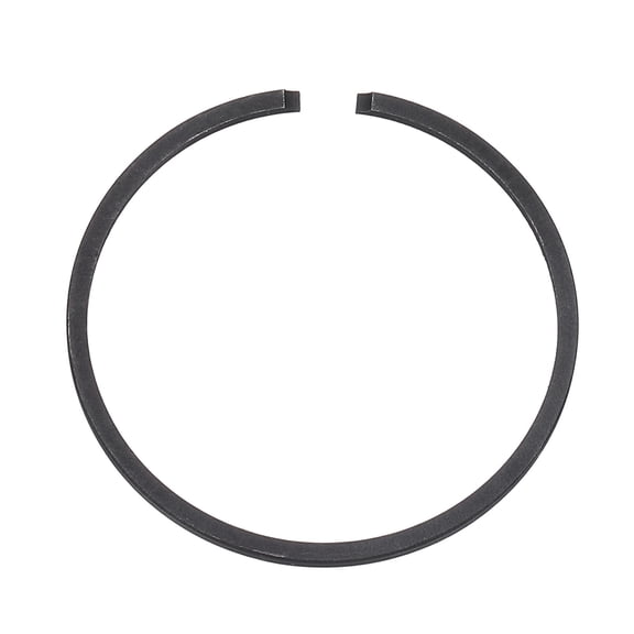 Uxcell Piston Ring 38mm x 1.5mm Standard Metal Engine Piston Ring for Chainsaw Replacement Parts, Black