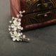 thumbnail image 2 of Broche de flor de piedra de ópalo, accesorio de ropa para mujer, boda Plata, 2 of 9
