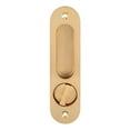 thumbnail image 5 of Manija de cerradura de puerta corredera antirrobo con llaves para muebles de madera de Granero, herrajes dorados, 5 of 5