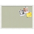 thumbnail image 2 of PinPix 27x19 Custom Cork Bulletin Board Yellow And Blue Waves Poster Board Has a Fabric Style Canvas Finish, Framed in Yellow And Blue Waves, by ArtToFrames (PinPix-321), 2 of 6