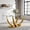 Only Dining Table, variant on 63" Modern Glass Dining Table, V-ShapedStainless Steel Base, 0.39" Tempered Glass Top, for Apartments, Kitchen