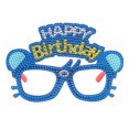 thumbnail image 1 of Adultos niños diamante pintura gafas DIY fiesta carnaval cumpleaños boda decoración Tmvgtek decoración de arte en el hogar, 1 of 7